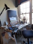 Inside Brett Berlin's Painting Studio