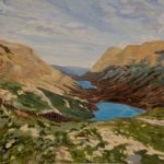 Three Lakes. 30x40, Oil on Canvas, 2013. Available.