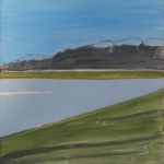 Pond Abstraction. 14x11, Oil on Panel, 2016. Available.