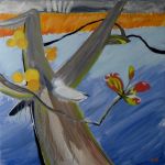 Branches 2. 20x20, Oil on Canavs, 2017. Available.