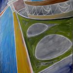 Space Carnival. 40x30, Oil on Canvas, 2018